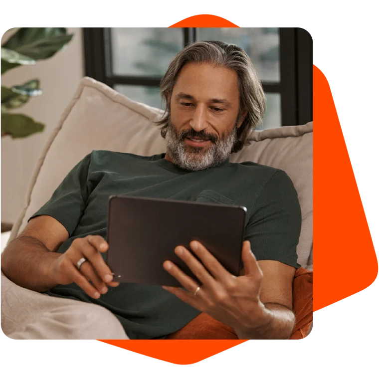 Comerciante usando Labur.ar desde su tablet